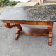 Cherry wood console table, circa 1830