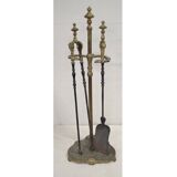 Serviteur De Cheminée En Bronze XIXe  Napoléon III Signée