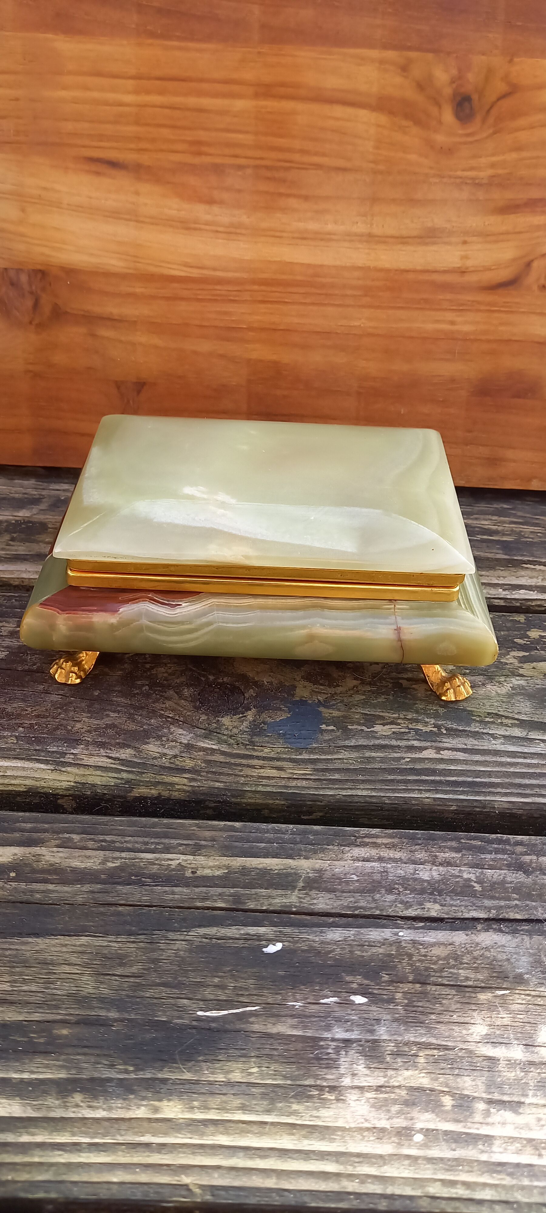 Onyx jewelry box