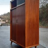 Vintage wardrobe with compass feet