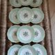 12 antique deep plates "Saint Tropez"