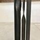 Sculptural brutalist candleholder in wrought iron, GDR / Germany, 1960s