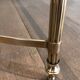 Neoclassical style brass coffee table by Maison Jansen