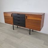 Scandinavian vintage modernist style teak sideboard