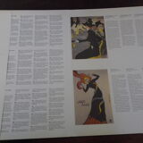 6 Toulouse-Lautrec posters, coloured glazed paper,31 x 44 cm, Taschen Posterbook