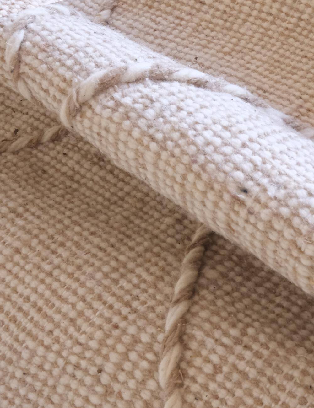 Tapis Kilim Beige - 324 x 193 cm