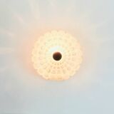 Pair of Mid-Century Diamond Glass Wall Lights from Limburg, Germany, 1960s