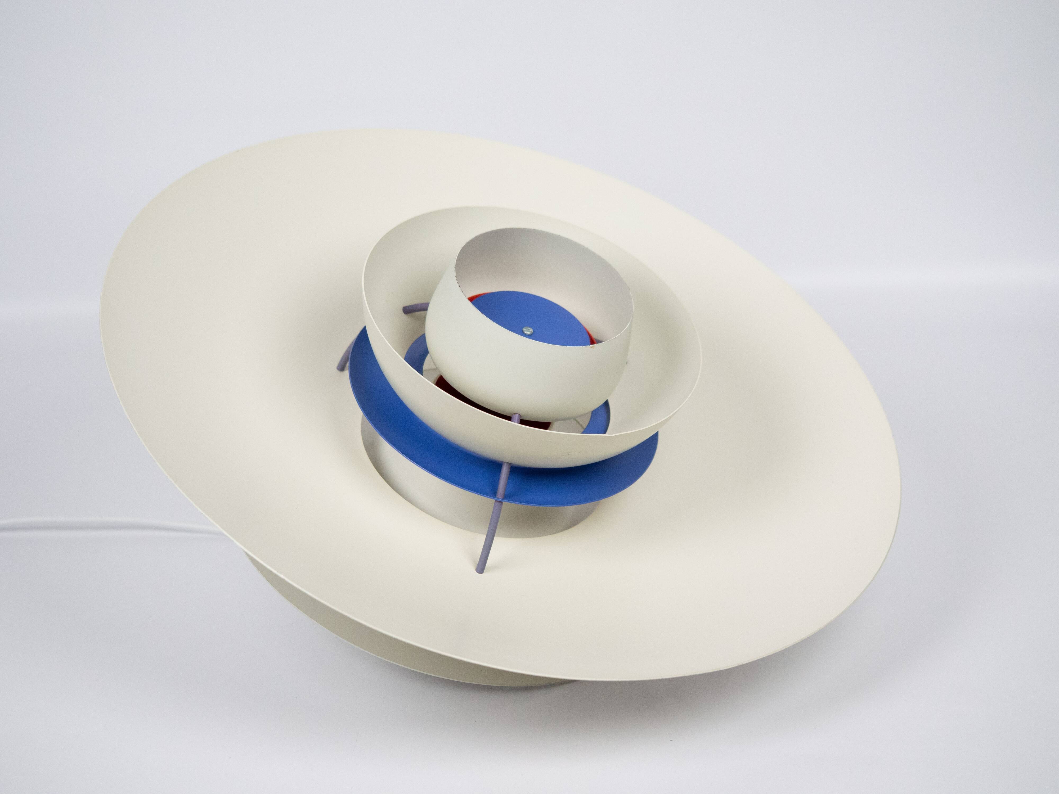 Danish vintage pendant lamp PH 5 by Poul Henningsen, Louis Poulsen, 1958