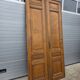 6 solid oak partition doors, 277cm in height (exceptional model)
