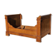 Lit 1 personne en bois massif
