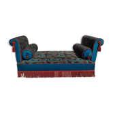 Banquette causeuse Napoléon III français ancien