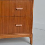 Vintage 1960s teak Scandinavian chest of drawers