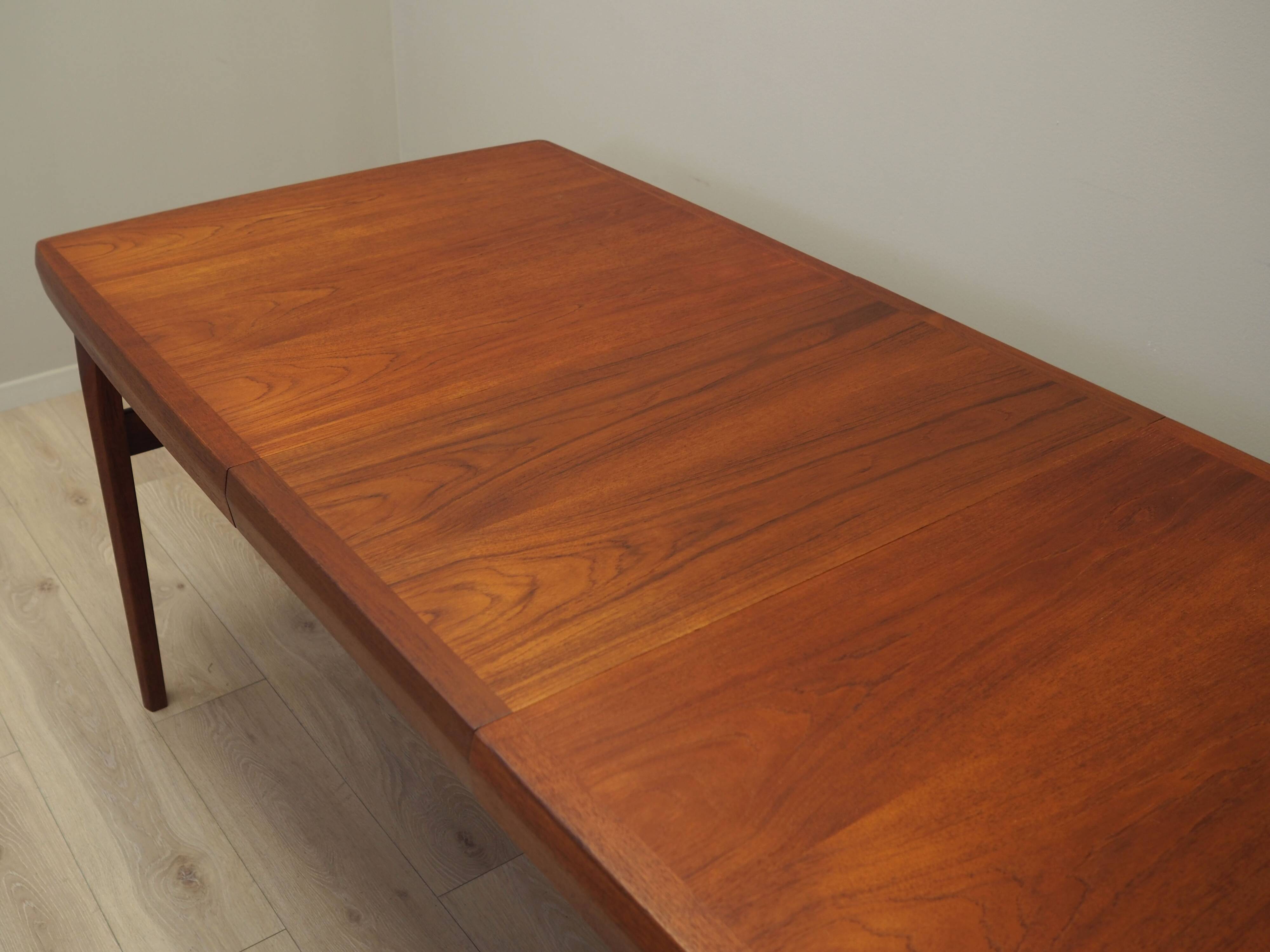 Teak table, Danish design, 1970s, production: Denmark
