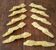 Set of 10 knife rests in Malicorne earthenware by Emile Tessier