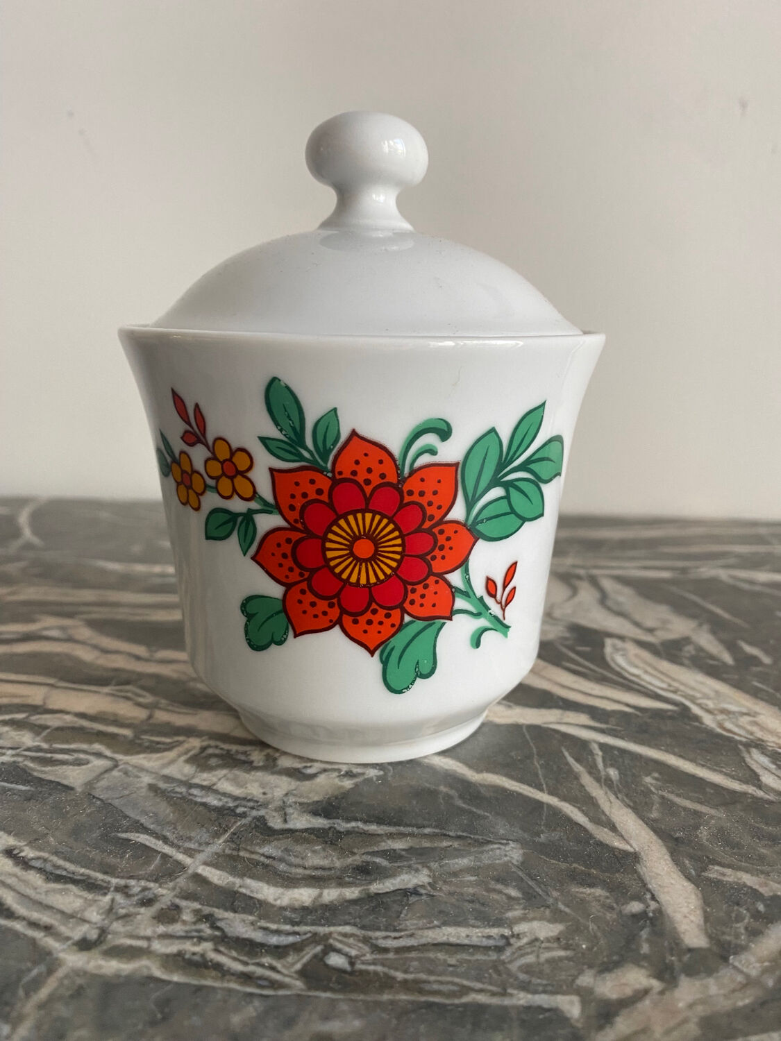 Vintage sugar bowl from the 70s