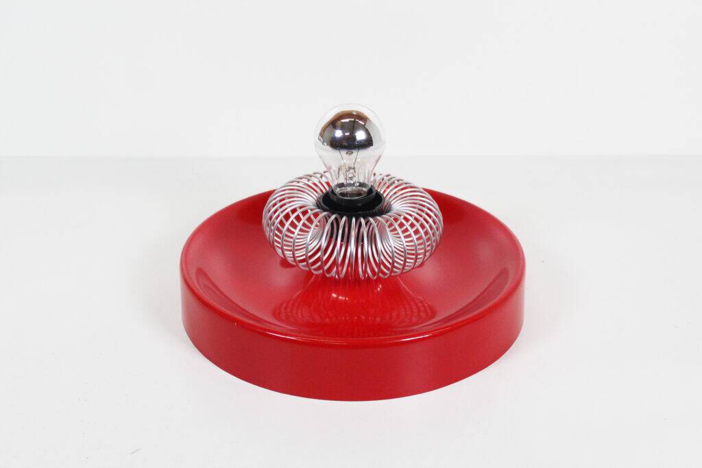 Grande applique murale « printemps » des années 1970, de style spatial, par Philippe Rougier