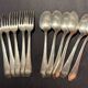 Set of 11 antique place settings – Saglier Frères & Cie, silversmiths in Paris