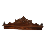 Solid wood carved pediment