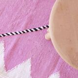 Pink Kilim Rug - 256 x 186 cm