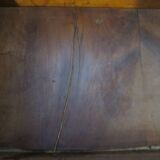 Antique trunk bench - Louis Philippe style - trunk seat - solid wood