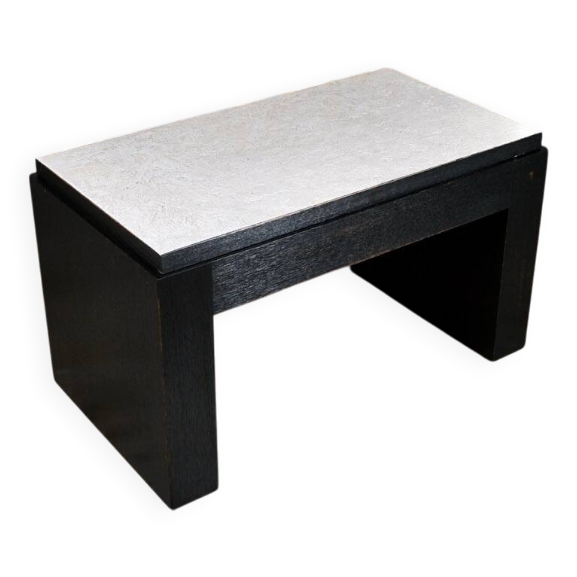 Table basse style Art Deco avec cave à cigares, France, 1960s