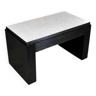 Art Deco style coffee table with cigar humidor, France, 1960s