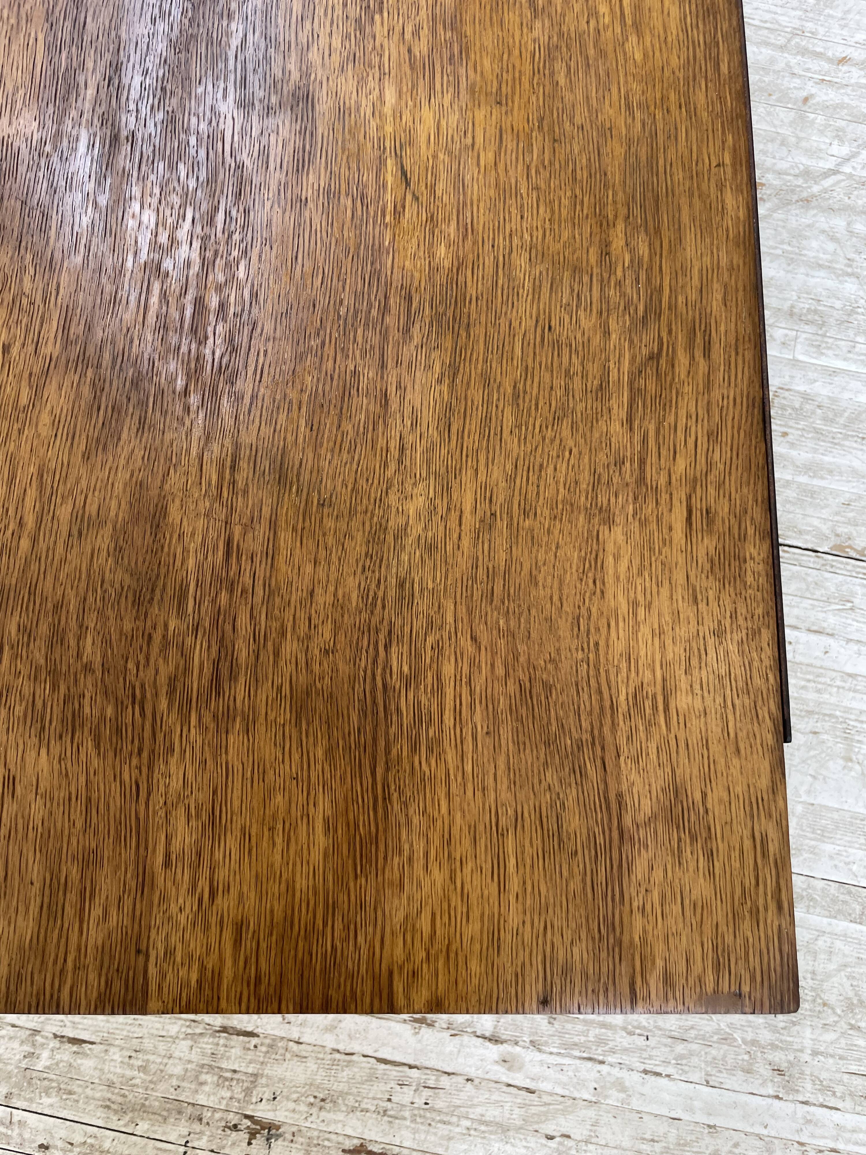 50s modernist oak coffee table