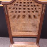 Chaise cannée style Louis XVI