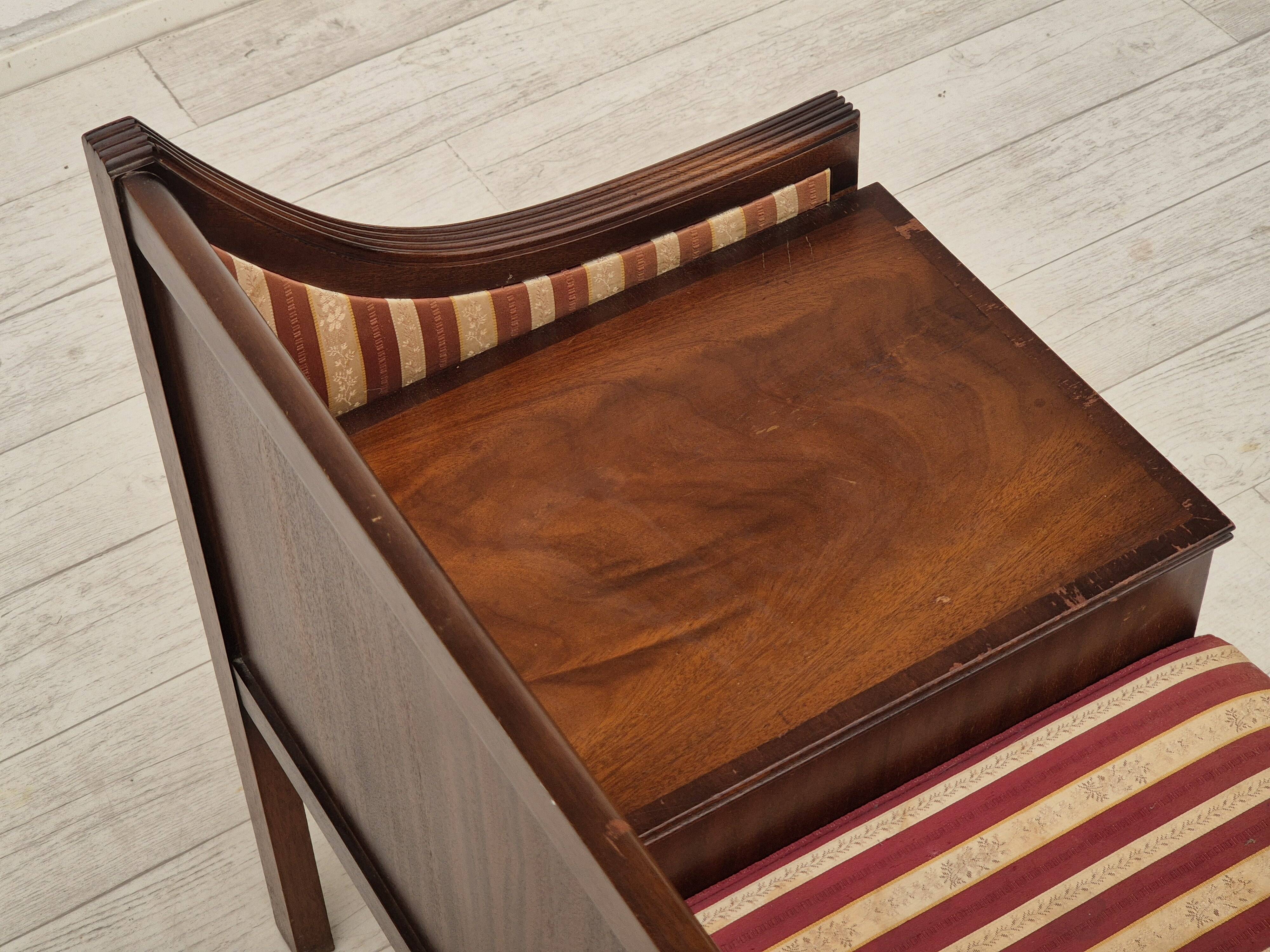 1950s, Scandinavian design, seater dresser, mahogany.