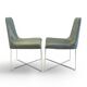 Chaises design Ligne Roset - So par Soda design - velours vert ni