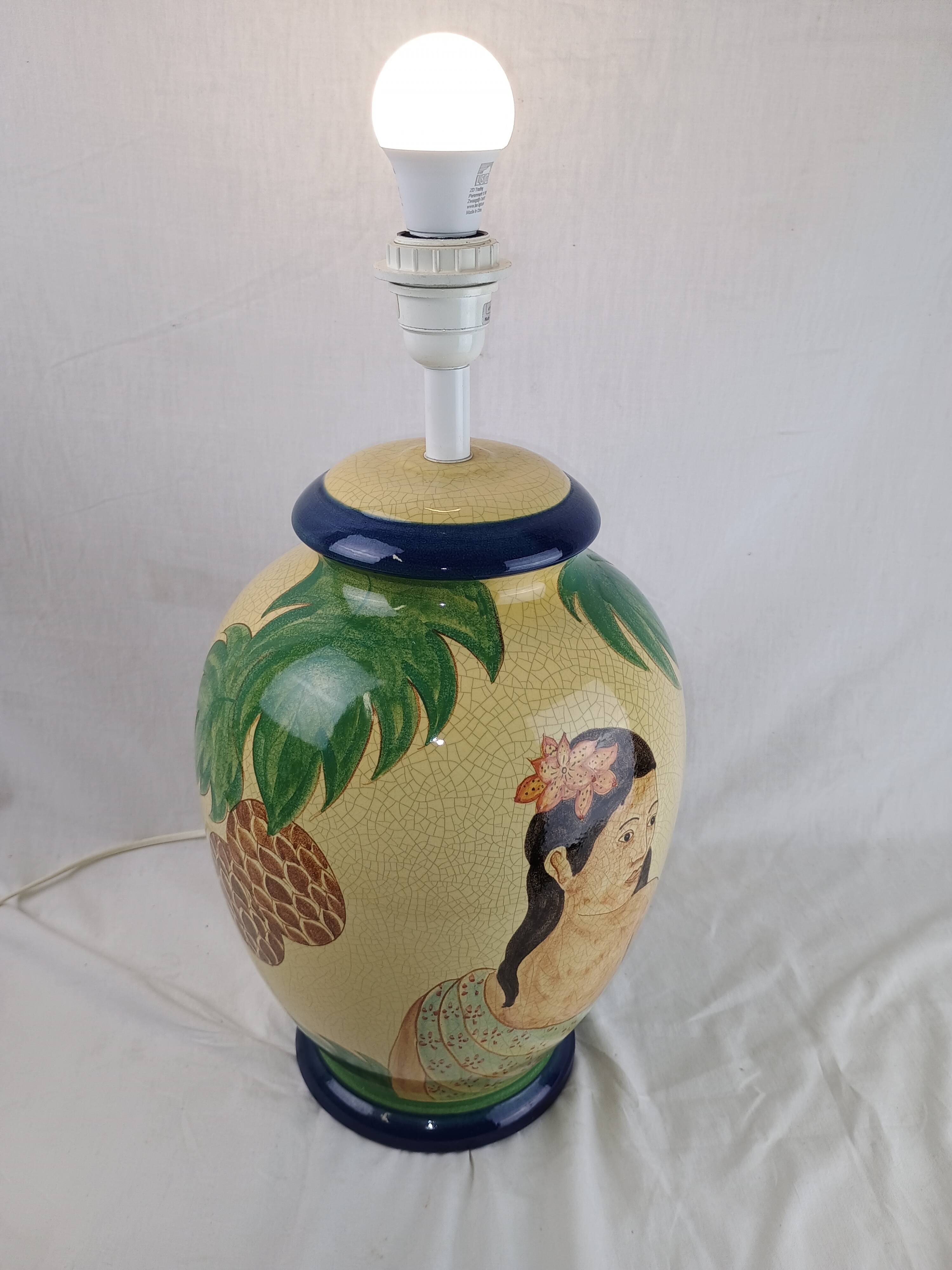 "Van Gogh" lamp signed Louis Drimmer, French design from the 1970s.