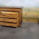 Louis Philippe period chest of drawers in solid walnut.
