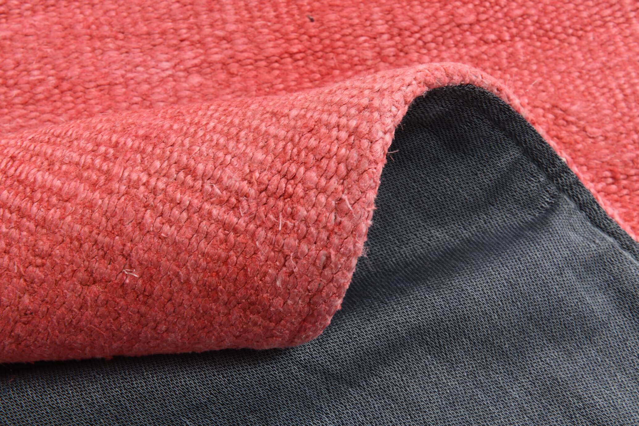 Pink Salmon Vintage Runner Rug, 79x345Cm