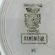 8 French earthenware dinner plates (Gien Sarreguemines Digoin Moulin des Loups Orchies)