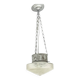 Art Nouveau pendant lamp, Poland, 1890s