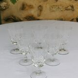 Service crystal glasses and decanters
