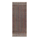 Vintage Turkish Oushak Rug Handwoven 141x356 cm