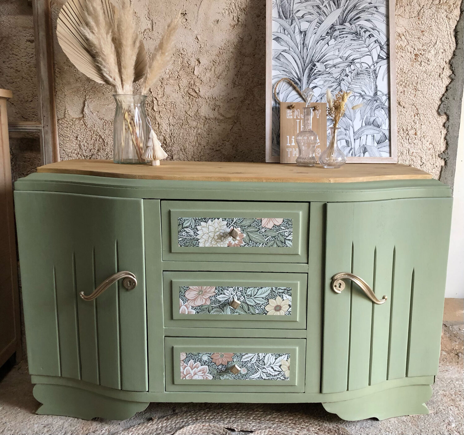 Art deco sideboard chest of drawers