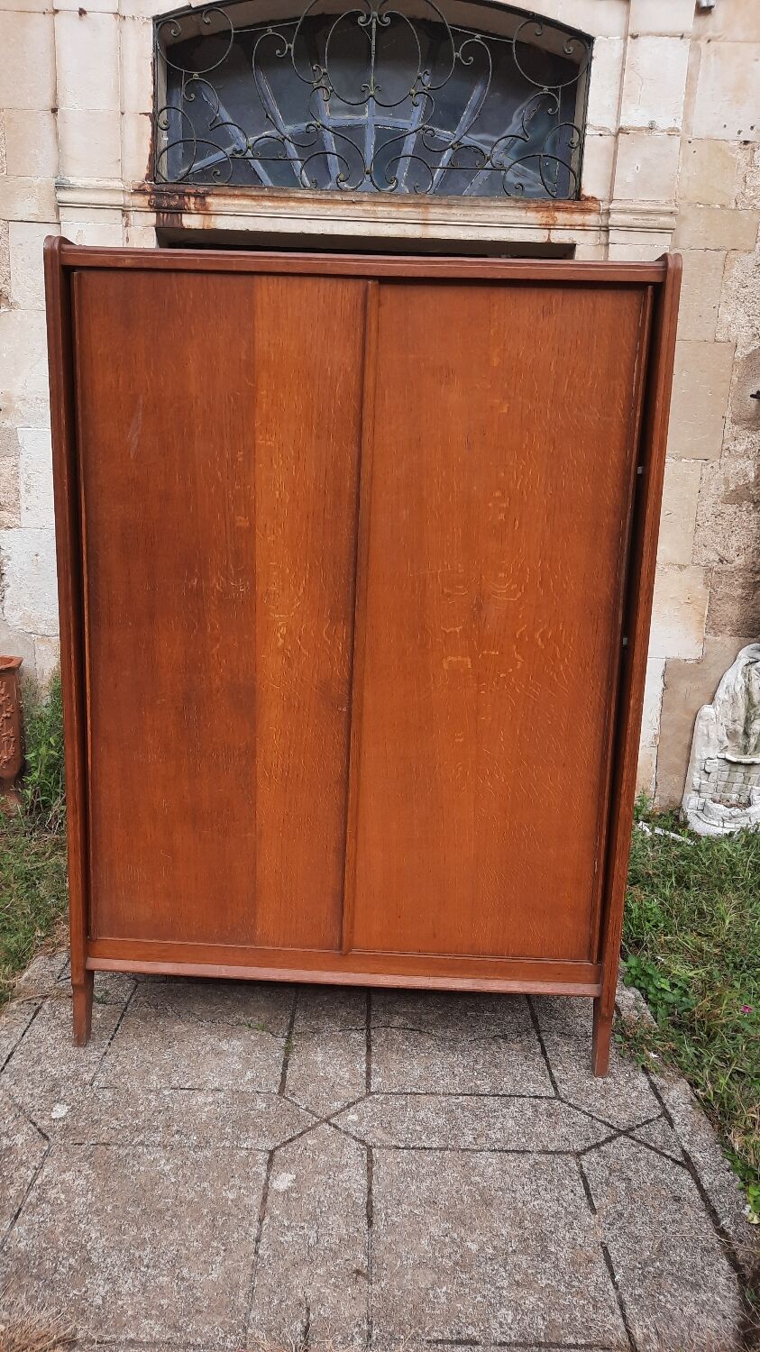 Vintage sliding door wardrobe