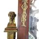 full-length mirror in mahogany Empire style