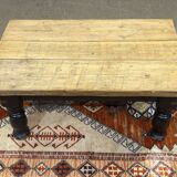1950s English fir coffee table