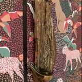 Large sculpture / candlestick "Scandinavian Design 1950".