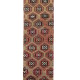 2x7 kilim handmade vintage distressed kilim runner, 61x214 cm