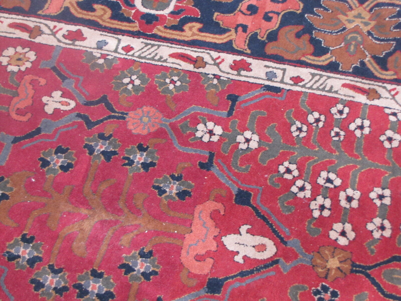 Carpet old french points janus done hand 245X345cm