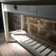 Draper's console table
