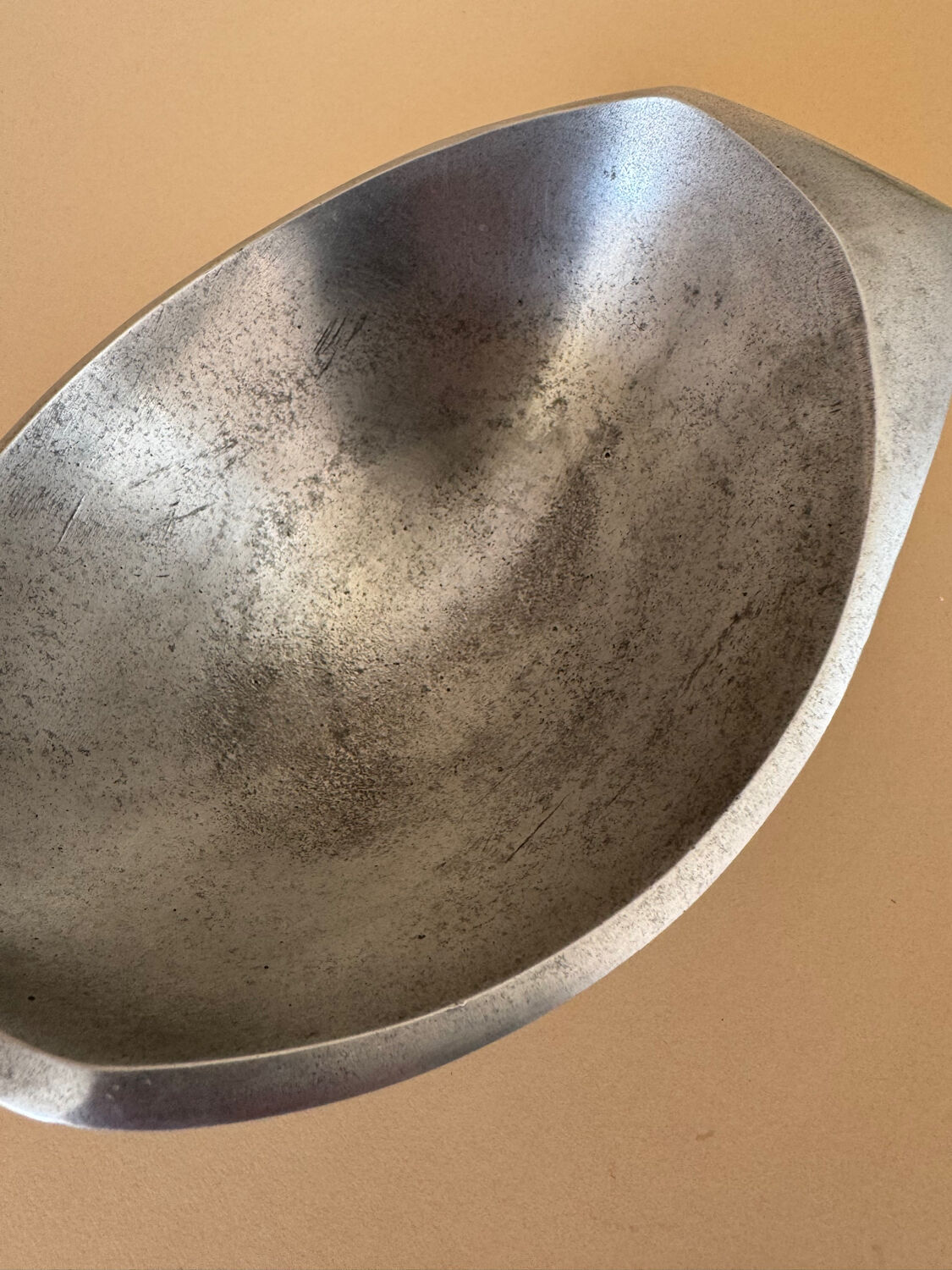 Vintage Modernist Decorative Aluminum Bowl