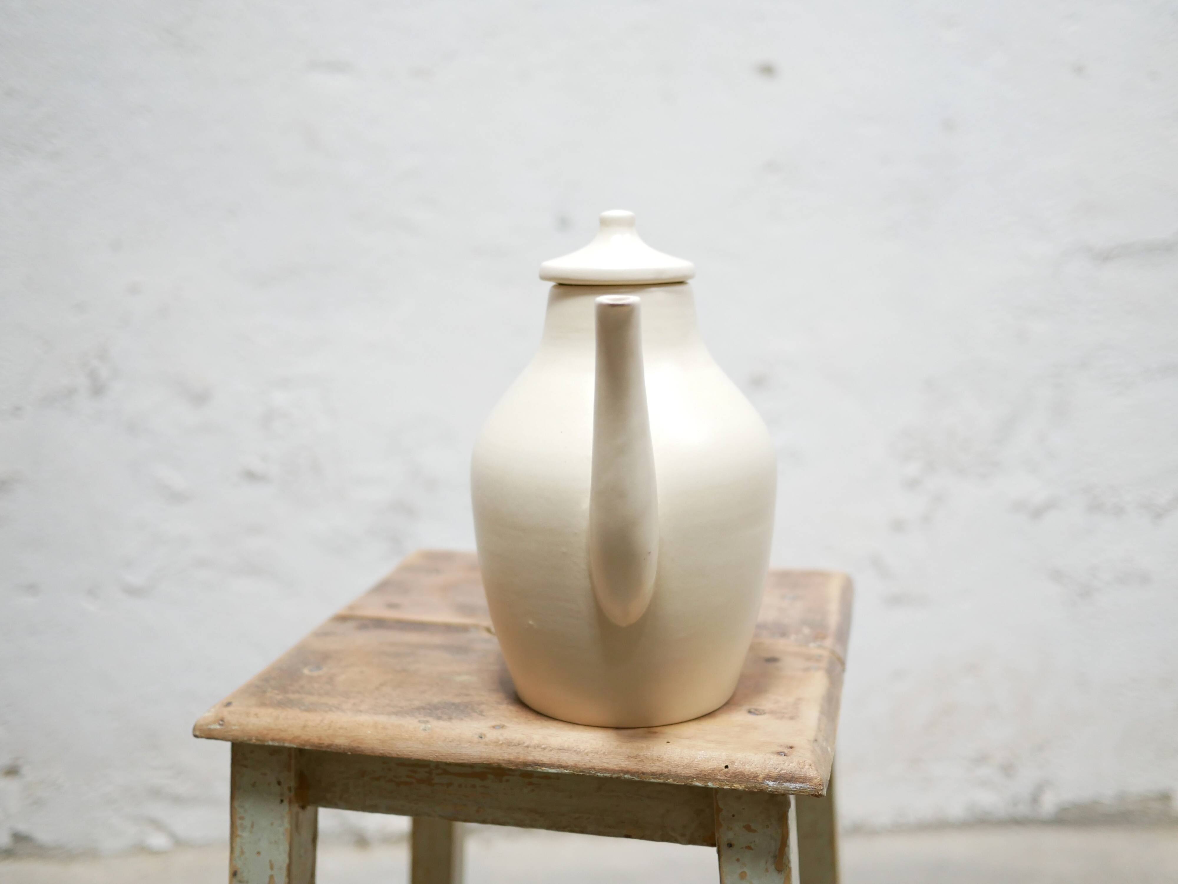 Vintage ceramic coffee pot by Le Pot de Terre