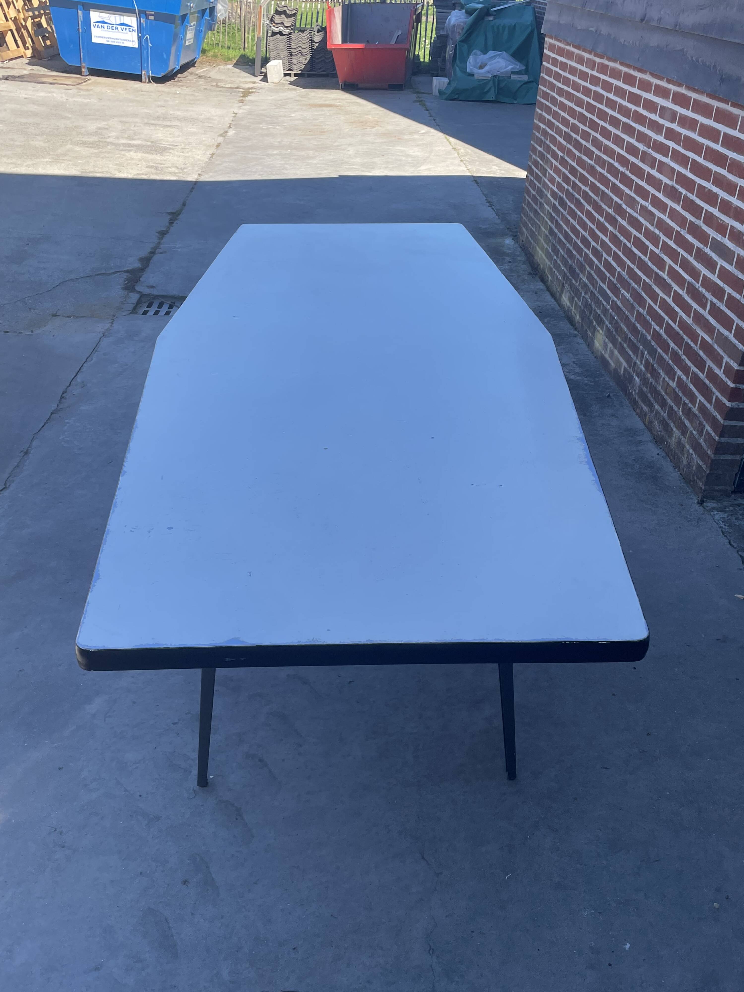 Vintage Marko Holland XXL table work table 1960s Industrial