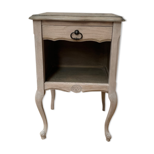 Chevet taupe en bois