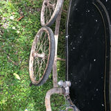 Old pram stroller
